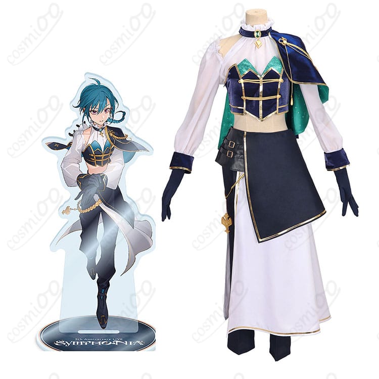 にじさんじ緑仙のキャラクターイメージと共通衣装コスプレセット