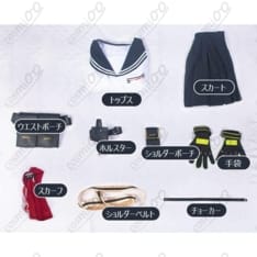 ブルーアーカイブ（ブルアカ）高倉クルミ（クルミ）通常制服コスプレ衣装｜軽やかな着心地と高再現 - 4枚目の画像（サムネイル）