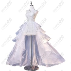 恋と深空 主人公（プレイヤー）心に残る羽の痕｜再現度重視のベール付き花嫁コスプレ衣装 - 1枚目の画像（サムネイル）