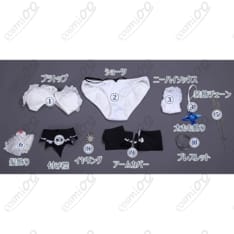 勝利の女神：NIKKE リトルマーメイド（セイレーン）シェルプリンセス コスプレ衣装10点セット - 7枚目の画像（サムネイル）