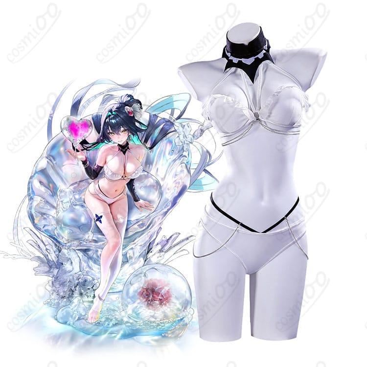 『勝利の女神:NIKKE』リトルマーメイドとシェルプリンセス衣装の商品比較イメージ