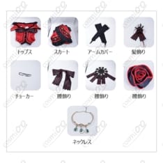 Re:ゼロから始める異世界生活（リゼロ） プリシラ・バーリエル 高再現度コスプレ衣装 - 5枚目の画像（サムネイル）