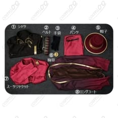 Limbus Company レイホン第8章コスプレ衣装｜重厚なロングコートの再現度重視8点セット - 8枚目の画像（サムネイル）