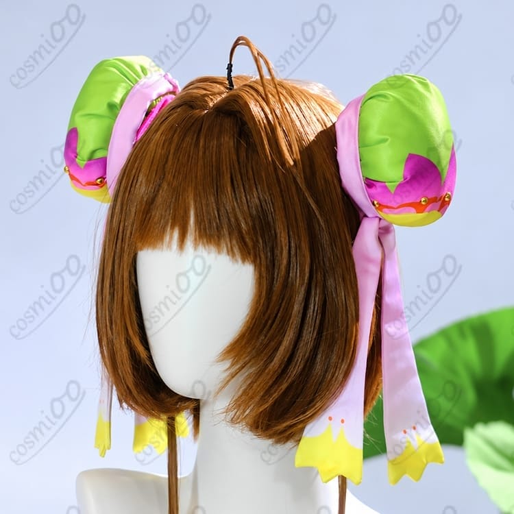 カードキャプターさくら 木之本桜 蓮モチーフコスプレ衣装｜軽やかな3点セット - 5枚目の画像