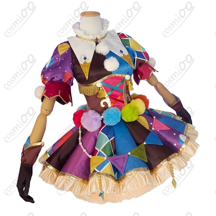 アイカツ！一ノ瀬かえで ピエロカーニバルコーデ衣装｜再現度と着やすさを両立 - 2枚目の画像