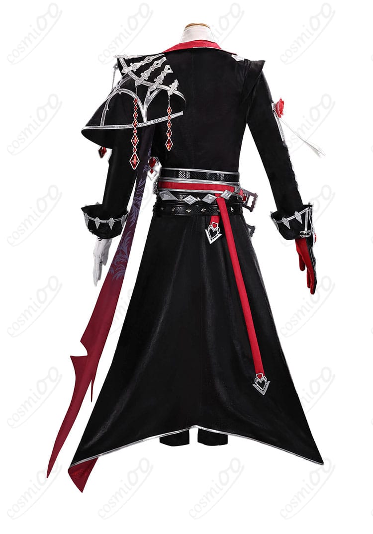 第五人格「騎士」無言の追放コスプレ衣装の背面シルエット