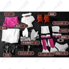 ソードアート・オンライン アリシゼーション アスナGGO版｜アーマー付き高再現コスプレ衣装 - 7枚目の画像（サムネイル）