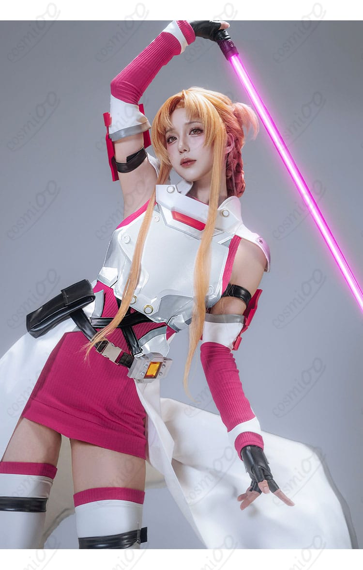 結城明日奈(アスナ)GGO版コスプレ衣装の全身着用イメージ