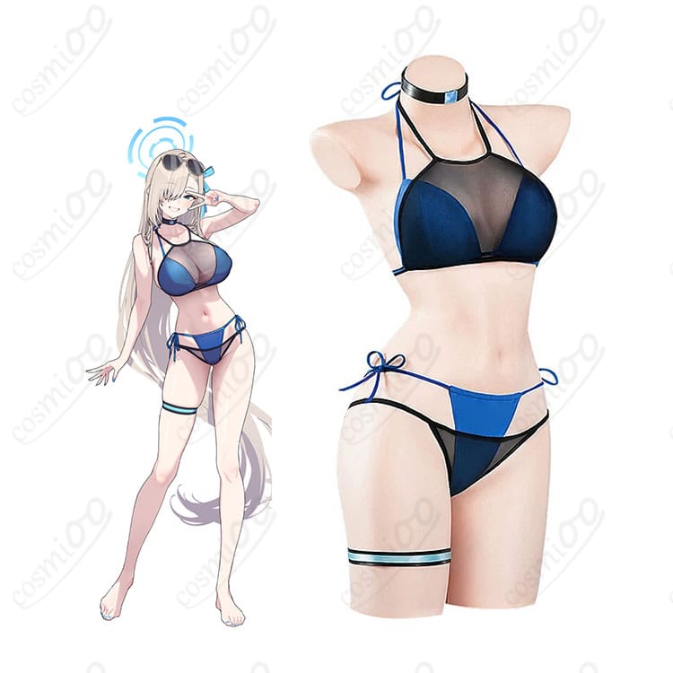 一之瀬アスナ C108描き下ろし水着コスプレ衣装の正面