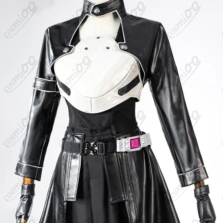 ソードアート・オンラインII／SAO桐ヶ谷和人（キリト）GGOコスプレ衣装｜黒系7点セット - 4枚目の画像