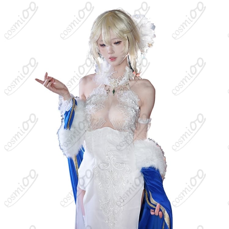 アズールレーン（アズレン）ジャンヌ・ダルク（ジャンヌ）灯花の祝装聖女｜薄手で華やかな衣装 - 2枚目の画像