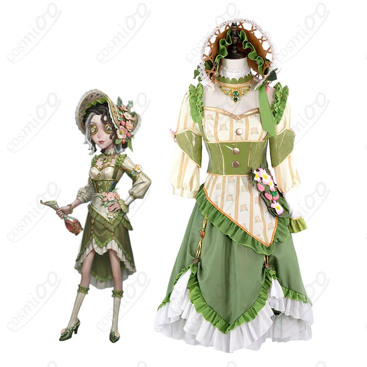 デミ・バーボン花野拾遺のキャラクターイメージと10点コスプレ衣装の比較