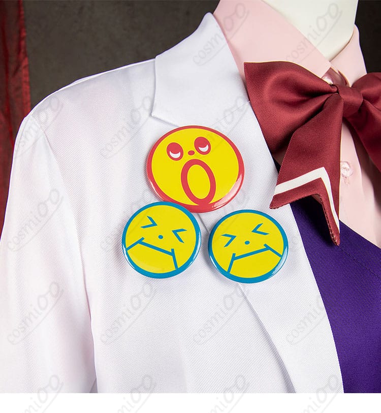 宝月茜高校生制服Ver.のシャツ襟ディテール