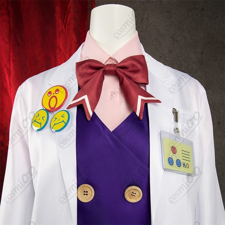 逆転裁判 蘇る逆転｜宝月茜（アカネ）高校生制服コスプレ衣装・初心者向け6点セット - 7枚目の画像