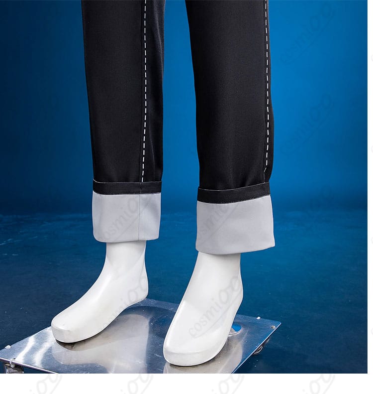 白鐘直斗コスプレ用パンツの裾装飾ディテール