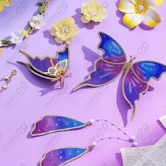 ラブライブ！スクフェス 高坂穂乃果 妖精の国編 覚醒後・花飾り充実の高再現コスプレ衣装 - 5枚目の画像（サムネイル）
