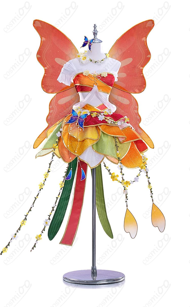 高坂穂乃果 妖精の国編コスプレ衣装の正面デザイン
