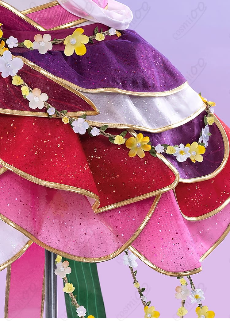 西木野真姫の花妖精風スカートのつる状装飾