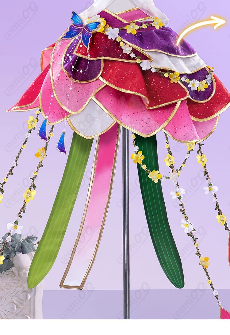 西木野真姫の花妖精風スカートに施された装飾