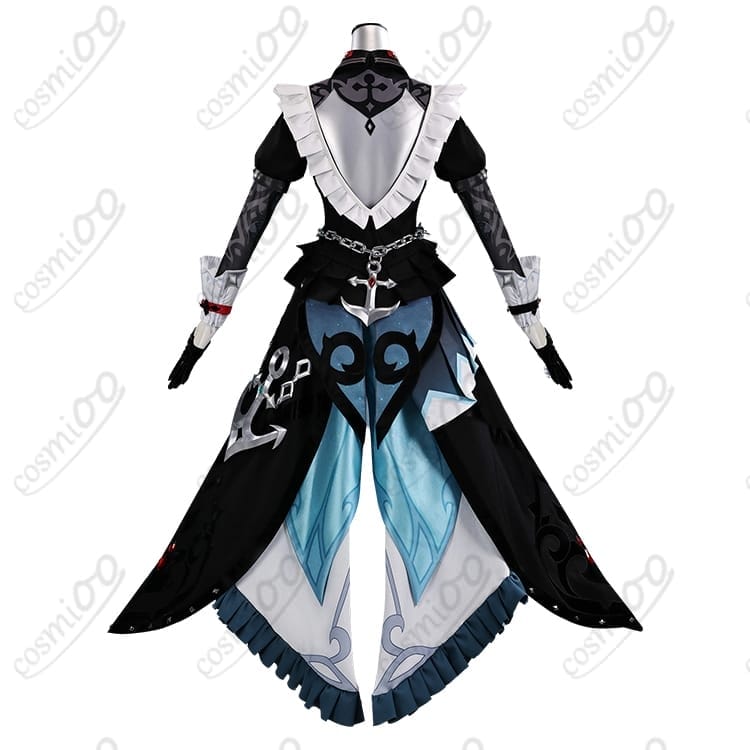 原神 ダニカ メイド長Ver. コスプレ衣装｜小物付きの上品な黒白メイドスタイル - 3枚目の画像