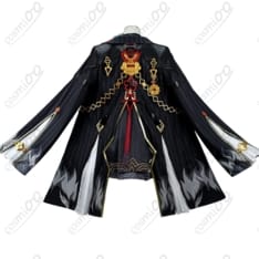 鳴潮 鎖暝（サメイ）コスプレ衣装｜黒系ロングアウターとドレスで魅せる撮影向けセット - 2枚目の画像（サムネイル）
