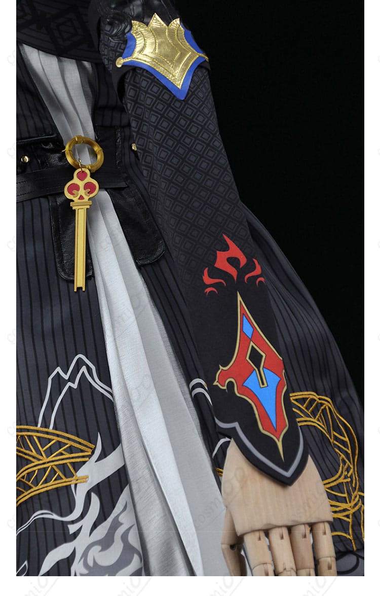 鎖暝(サメイ)コスプレ衣装の袖の装飾