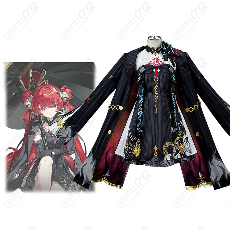 鳴潮の鎖暝(サメイ)のキャラクター画像とコスプレ衣装の商品画像