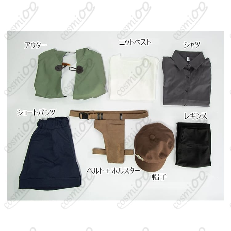 アークナイツ（アクナイ）シーン「新たな地形」コスプレ衣装｜重ね着と小物を楽しむセット - 5枚目の画像
