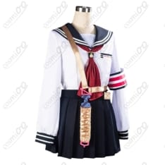 ブルーアーカイブ（ブルアカ）七度ユキノ（ユキノ）コスプレ衣装｜制服風7点セット - 2枚目の画像（サムネイル）