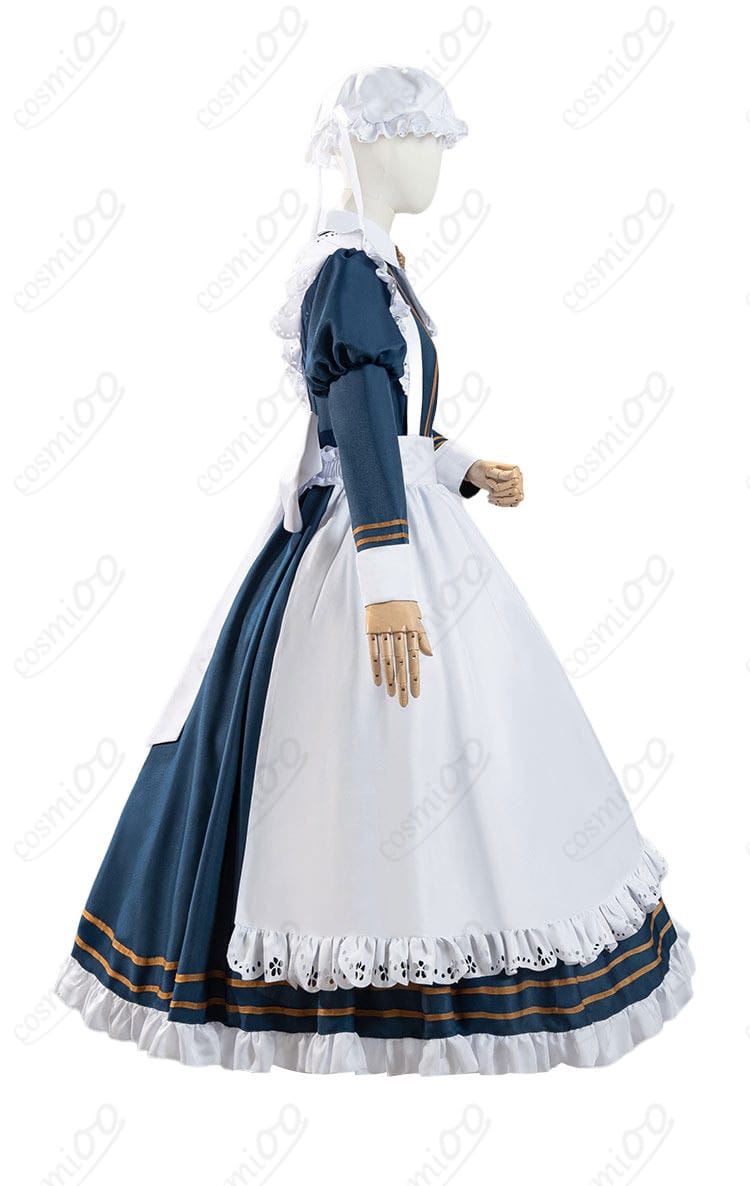 妃崎余花のメイド衣装の袖のディテール