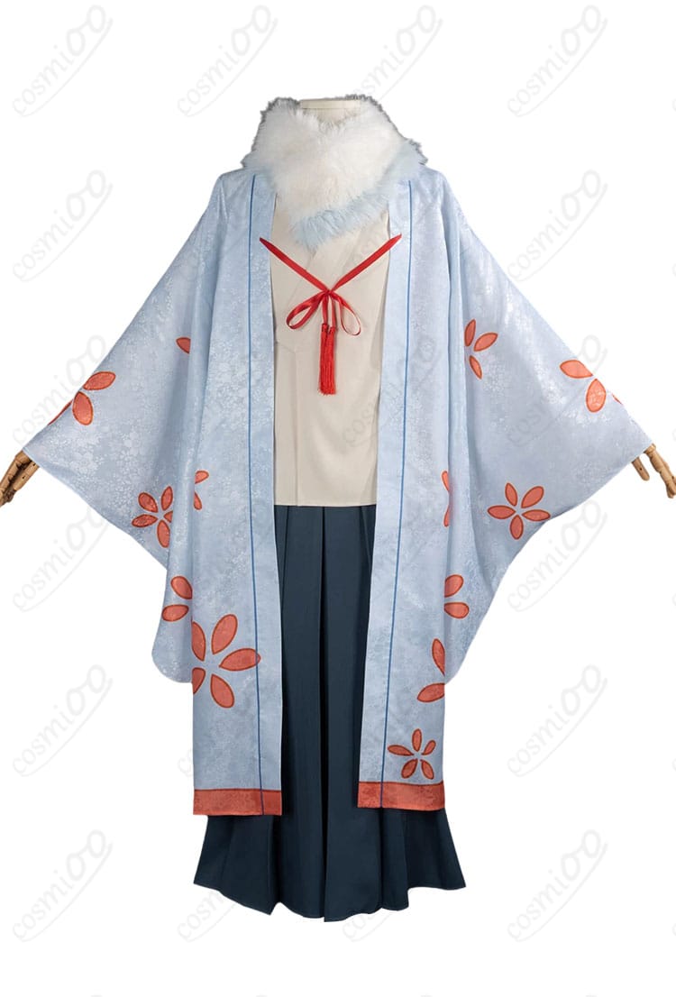 青柳冬弥のあやかしコスプレ衣装を正面から見たデザイン