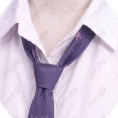 VTuber結城さくな 制服Ver. コスプレ衣装｜ラベンダー×チェックの爽やかな着こなし - 2枚目の画像（サムネイル）