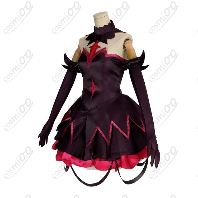 名探偵プリキュア！森亜るるか エクリプス・シャドウVer. コスプレ衣装｜翼付き・着替えやすい - 2枚目の画像