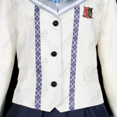 オンゲキ bright MEMORY 珠洲島有栖（有栖）制服コスプレ衣装｜撮影会向けの６点セット - 5枚目の画像（サムネイル）