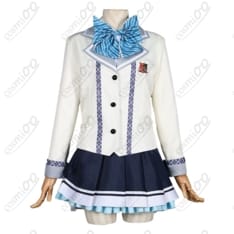 オンゲキ bright MEMORY 珠洲島有栖（有栖）制服コスプレ衣装｜撮影会向けの６点セット - 1枚目の画像（サムネイル）