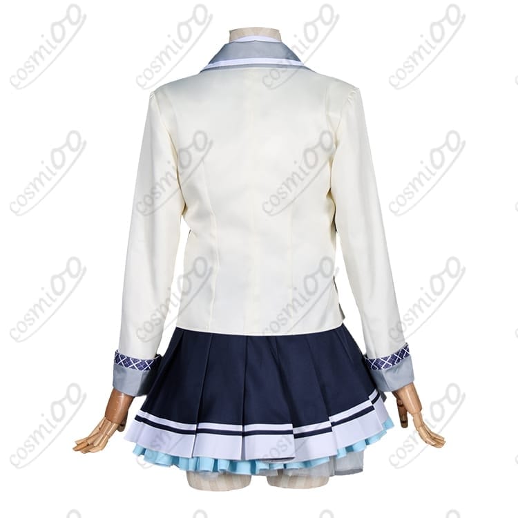 オンゲキ bright MEMORY 珠洲島有栖（有栖）制服コスプレ衣装｜撮影会向けの６点セット - 3枚目の画像