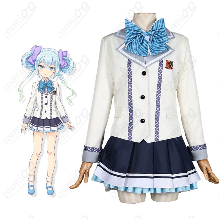オンゲキ bright MEMORY 珠洲島有栖のキャラクター画像と制服コスプレ衣装