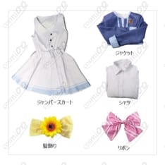 オンゲキ bright MEMORY 柏木美亜・日向千夏・東雲つむぎの制服コスプレ衣装 - 5枚目の画像（サムネイル）