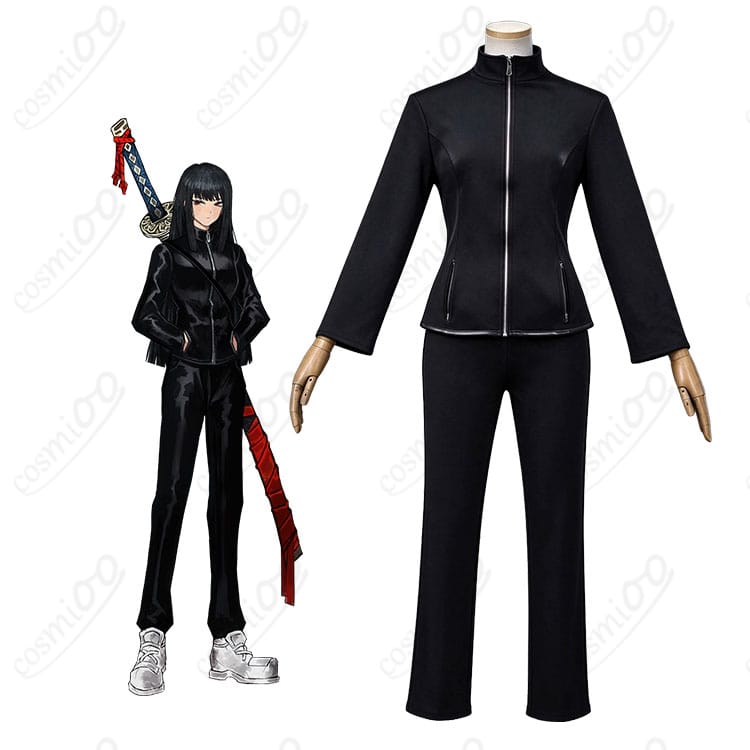 Limbus Companyの良秀のキャラクター画像とLCB囚人コスプレ衣装の商品画像