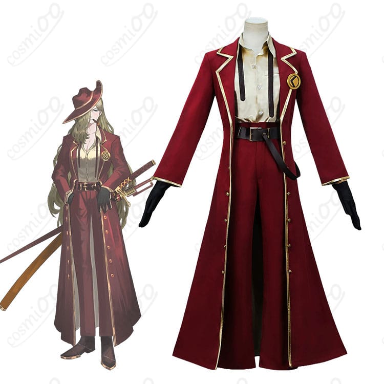 Limbus Companyのヴァレンチーナのキャラクター画像とコスプレ衣装の比較