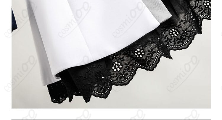 ロキシー・ミグルディアの衣装のスカートのレース部分