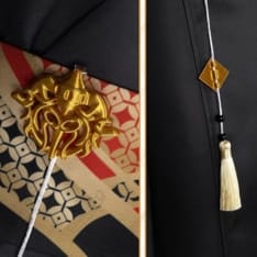 にじさんじ（にじ）加賀美ハヤト（社長）和服コスプレ衣装｜羽織付きの華やかな装い - 4枚目の画像（サムネイル）