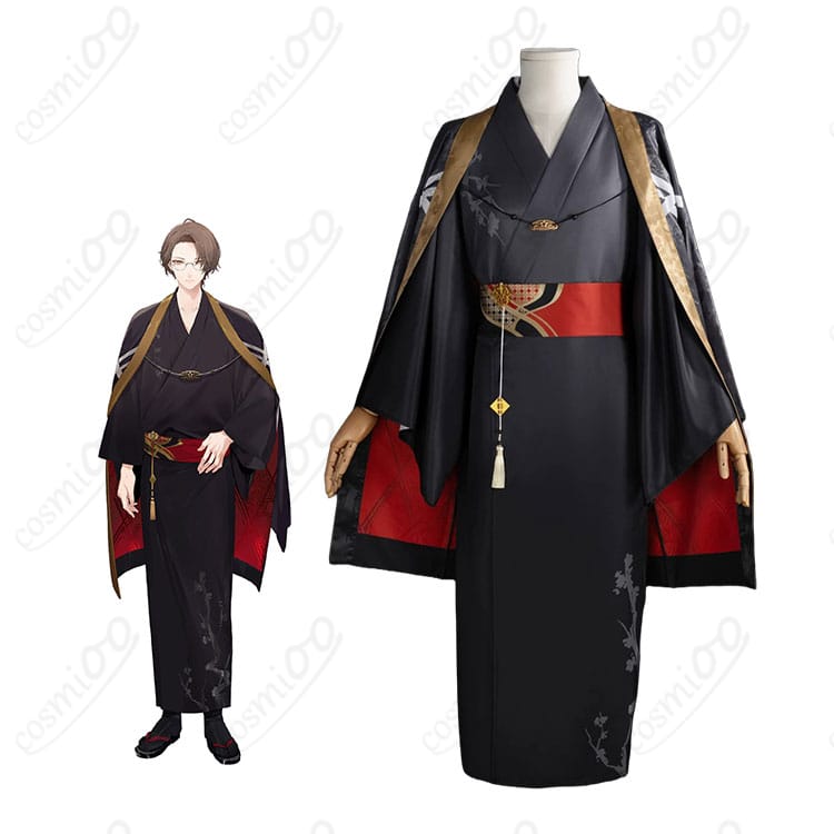 加賀美ハヤトのキャラクター画像と和服コスプレ衣装の商品画像
