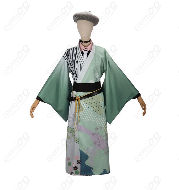 叢雲カゲツの和装コスプレ衣装に含まれる和服の正面詳細