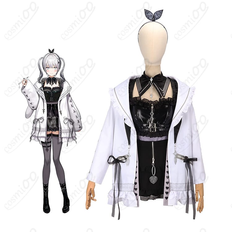にじさんじ ソフィア・ヴァレンタインのキャラクター画像と小悪魔コスプレ衣装の商品画像