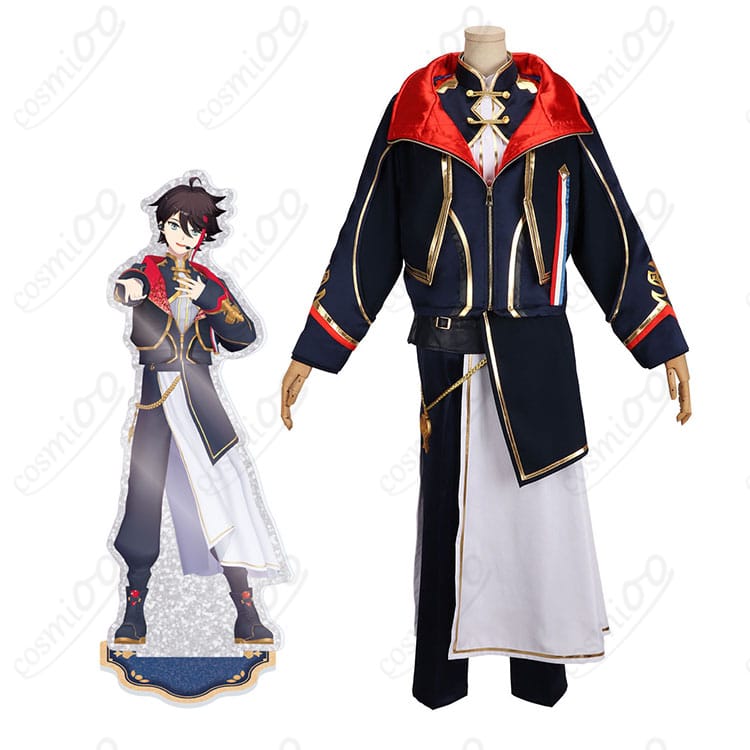 にじさんじ 三枝明那のキャラクター画像とFANTASIA共通衣装の商品画像