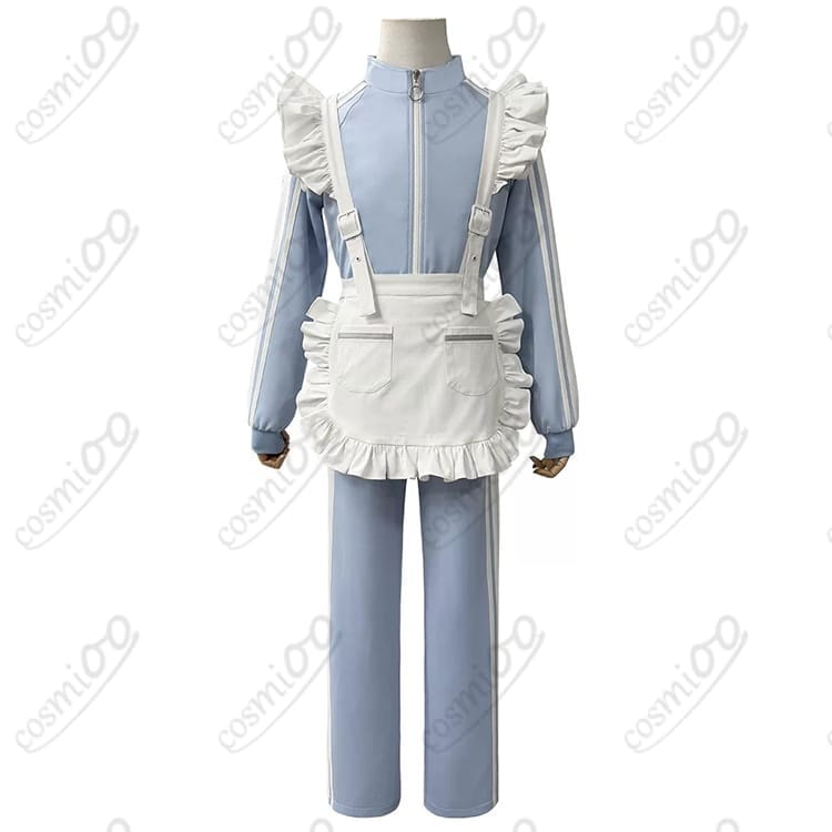 あんさんぶるスターズ！！（あんスタ）萌え萌え文化祭ジャージメイドコスプレ衣装｜２色・６サイズ - 8枚目の画像