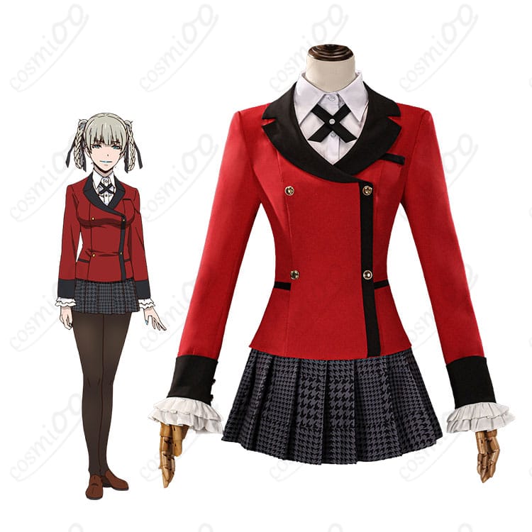 『賭ケグルイ』桃喰綺羅莉のキャラクター画像と生徒会長制服のコスプレ衣装