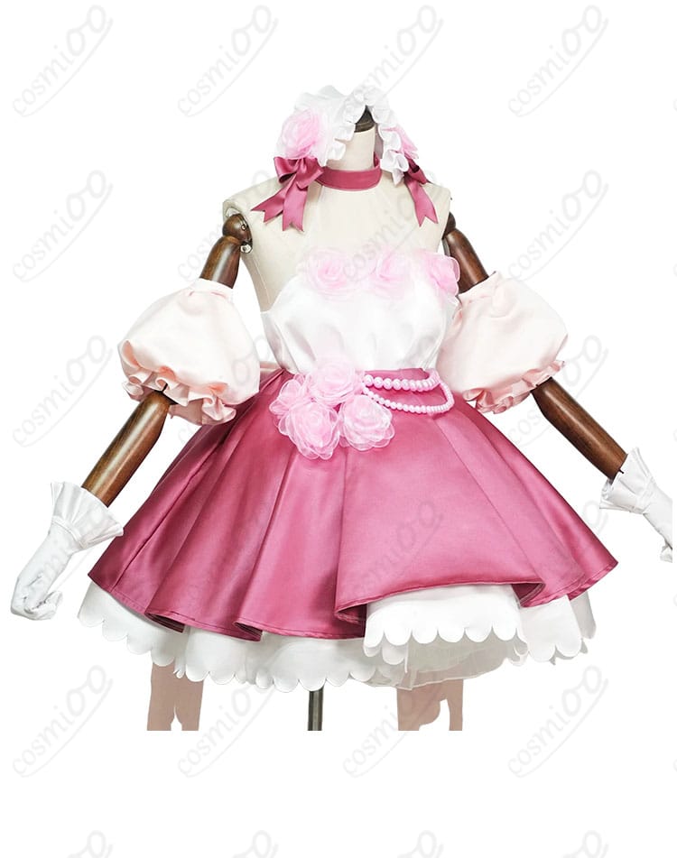 レム／ラム ローズドレスコスプレ衣装の正面