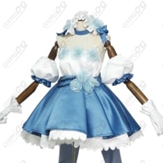 Re:ゼロから始める異世界生活（リゼロ）レム／ラム（レムりん）ローズドレスコスプレ衣装７点セット - 8枚目の画像（サムネイル）